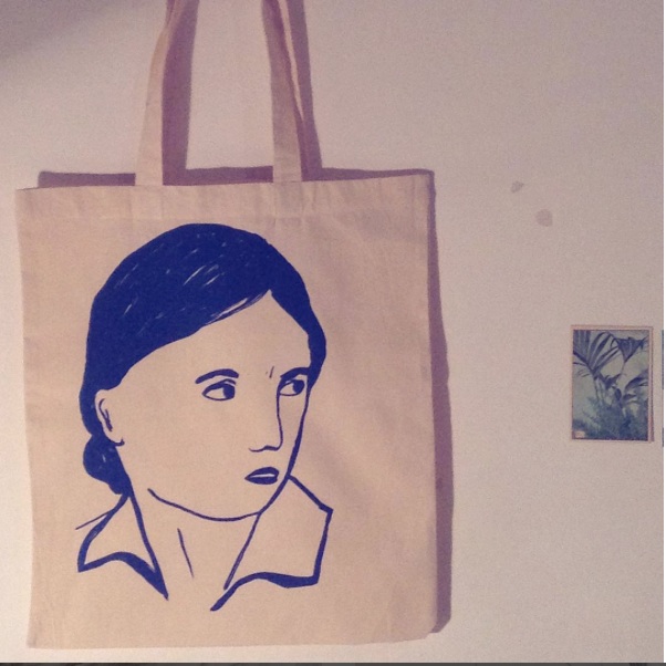 Screen printed tote bag (2015)